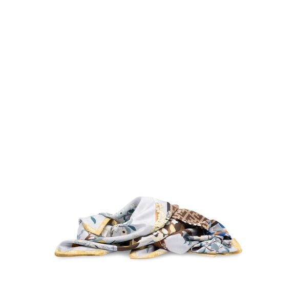 Fendi Women `Fendi Gardening` Print Foulard